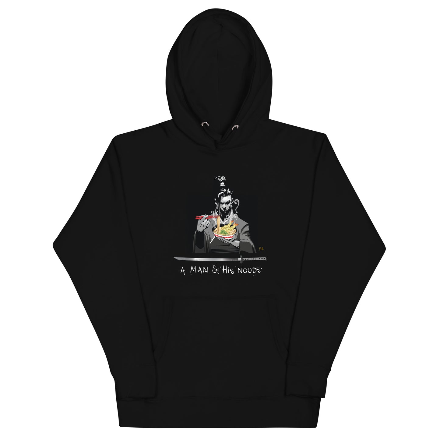 Samurai with Noods | Pullover Hoodie