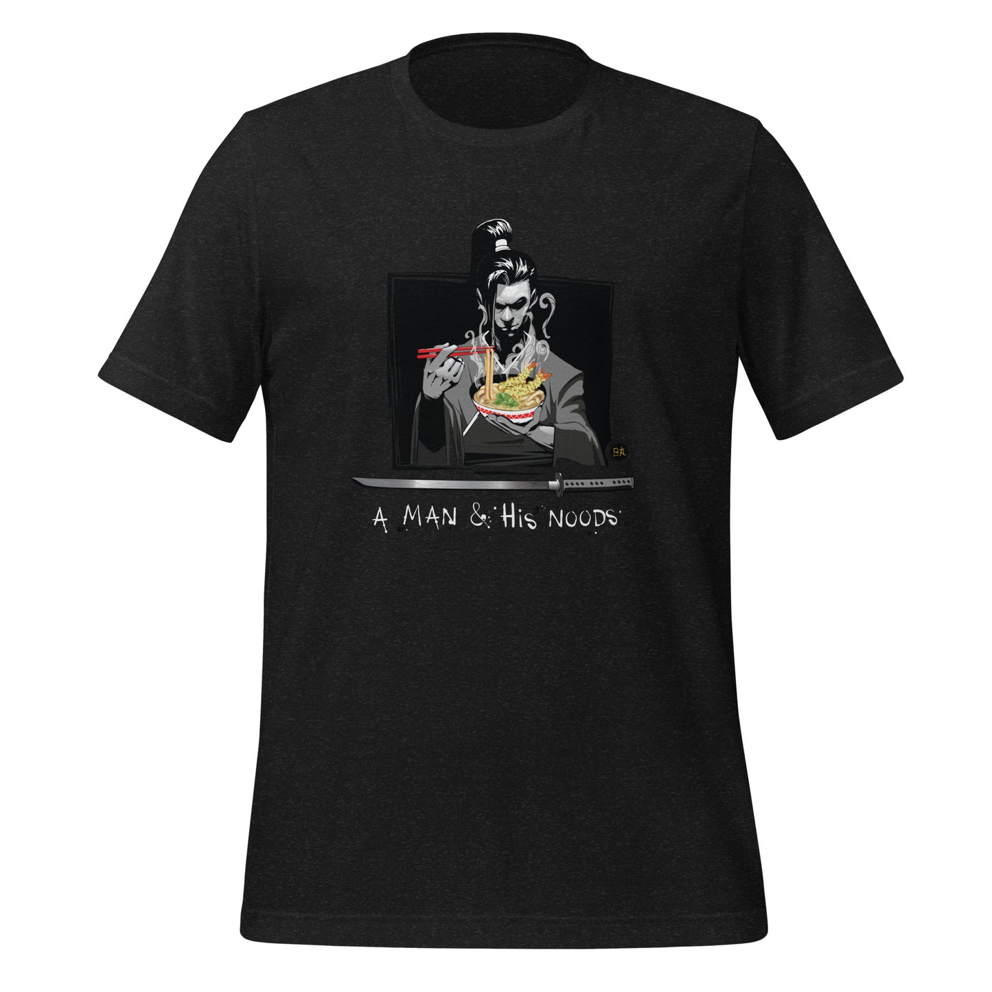 Samurai with Noodles | T-Shirt